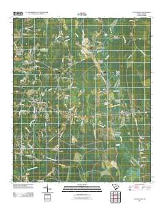 Cottageville 2011 topographic map thumbnail