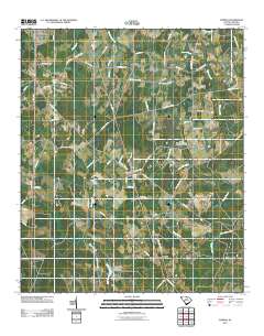 Furman 2011 topographic map thumbnail