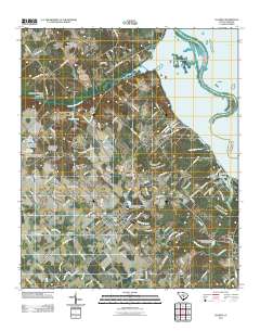 Elloree 2011 topographic map thumbnail