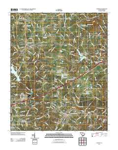 Cowpens 2011 topographic map thumbnail