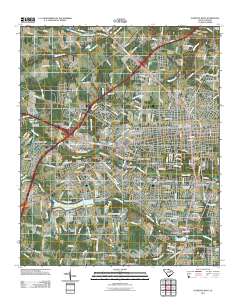 Florence West 2011 topographic map thumbnail