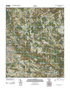 Darlington East 2011 topographic map thumbnail