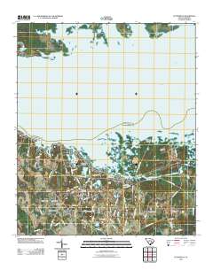 Eutawville 2011 topographic map thumbnail