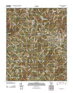 Honea Path 2011 topographic map thumbnail