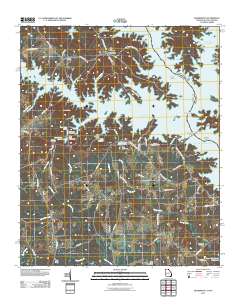 Heardmont 2011 topographic map thumbnail