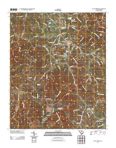 Heath Springs 2011 topographic map thumbnail