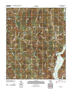 Fort Lawn 2011 topographic map thumbnail