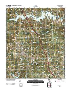 Inman 2011 topographic map thumbnail