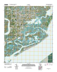 James Island 2011 topographic map thumbnail