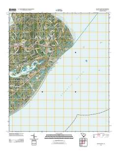 Hilton Head 2011 topographic map thumbnail