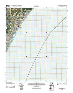 Magnolia Beach 2011 topographic map thumbnail