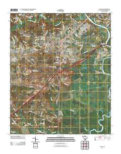 Lugoff 2011 topographic map thumbnail
