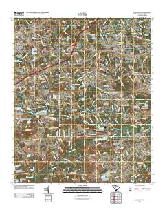 Lexington 2011 topographic map thumbnail