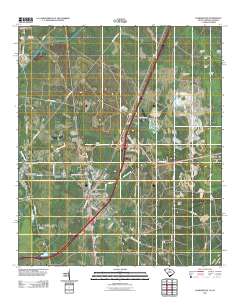 Hardeeville 2011 topographic map thumbnail