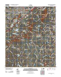 Kings Mountain 2011 topographic map thumbnail