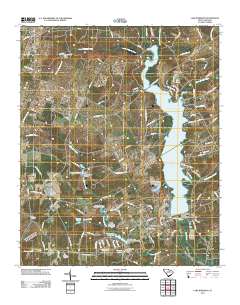 Lake Robinson 2011 topographic map thumbnail