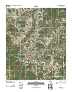 Kingstree 2011 topographic map thumbnail