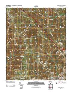 Laurens North 2011 topographic map thumbnail