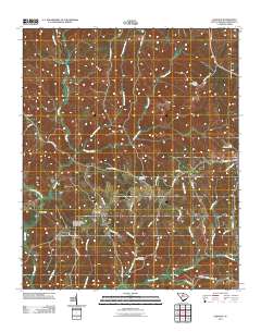 Lebanon 2011 topographic map thumbnail