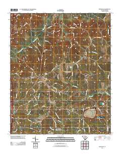 Ridgeway 2011 topographic map thumbnail