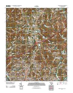 North Augusta 2011 topographic map thumbnail