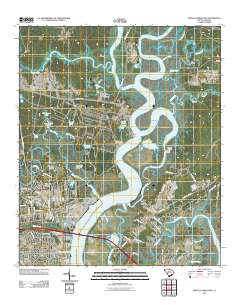 North Charleston 2011 topographic map thumbnail