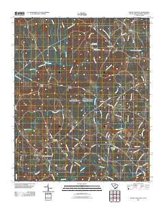 Mount Croghan 2011 topographic map thumbnail