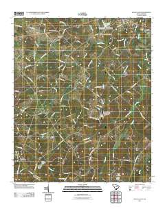 Saluda South 2011 topographic map thumbnail