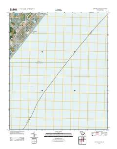 Surfside Beach 2011 topographic map thumbnail