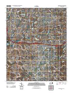 Weddington 2011 topographic map thumbnail