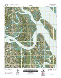 Spring Island 2011 topographic map thumbnail