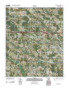 Timmonsville 2011 topographic map thumbnail