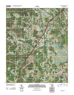 Turbeville 2011 topographic map thumbnail