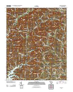 Sunset 2011 topographic map thumbnail