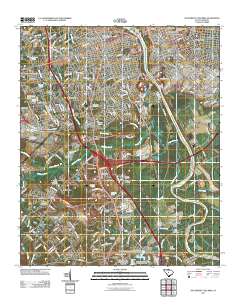 Southwest Columbia 2011 topographic map thumbnail