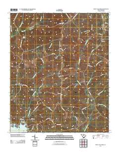 White Oak Creek 2011 topographic map preview
