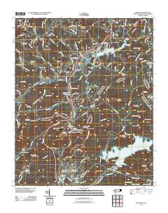 Zirconia 2011 topographic map thumbnail