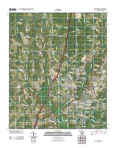 Walterboro 2011 topographic map thumbnail