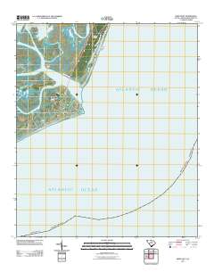 Fripp Inlet 2011 topographic map thumbnail