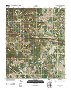 Bishopville West 2011 topographic map thumbnail