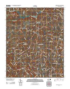 Morven West 2011 topographic map thumbnail