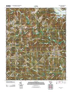 Ninety Six 2011 topographic map thumbnail
