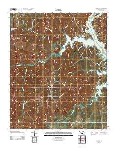 Flint Hill 2011 topographic map thumbnail