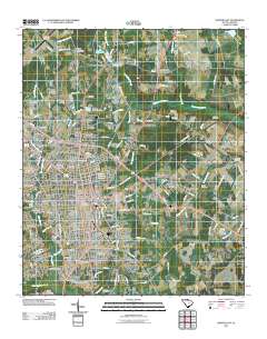 Sumter East 2011 topographic map thumbnail