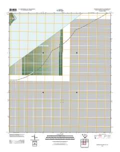Kiawah Island OE E 2011 topographic map thumbnail