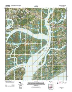 Bluffton 2011 topographic map thumbnail