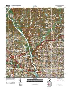 Columbia North 2011 topographic map thumbnail