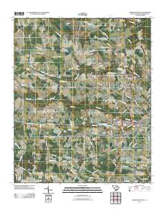 Darlington West 2011 topographic map thumbnail