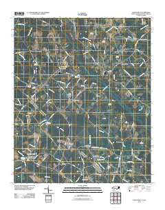 Gaddysville 2011 topographic map thumbnail