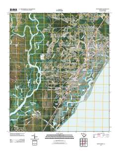 Brookgreen 2011 topographic map thumbnail